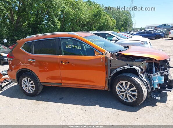 5N1AT2MV1JC779031 2018 NISSAN ROGUE Оранжевый Панорамный вид салона 360°