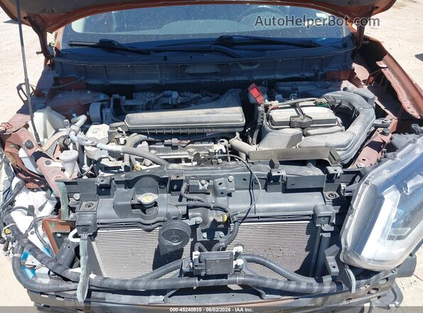 5N1AT2MV1JC779031 2018 NISSAN ROGUE Оранжевый Вид сзади