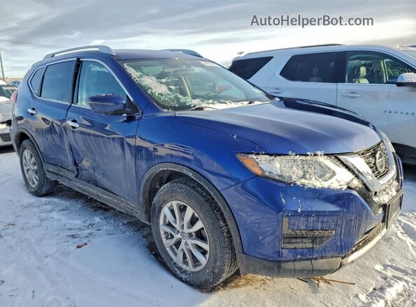 5N1AT2MV1JC807541 2018 NISSAN ROGUE Blue 