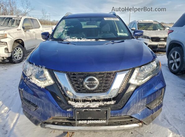 5N1AT2MV1JC807541 2018 NISSAN ROGUE Blue 
