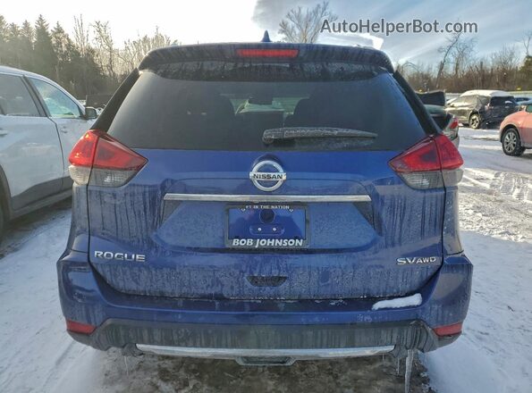 5N1AT2MV1JC807541 2018 NISSAN ROGUE Blue 