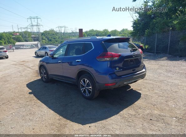 5N1AT2MV1KC768774 2019 NISSAN ROGUE Blue 