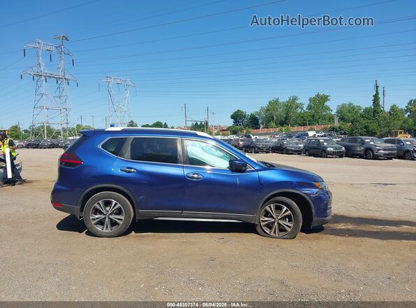 5N1AT2MV1KC768774 2019 NISSAN ROGUE Blue 