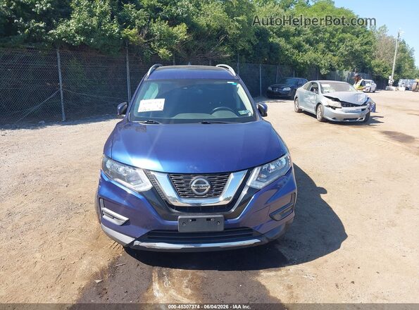 5N1AT2MV1KC768774 2019 NISSAN ROGUE Blue 