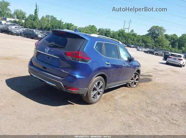 5N1AT2MV1KC768774 2019 NISSAN ROGUE Blue 