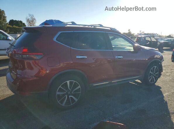 5N1AT2MV1KC770105 2019 NISSAN ROGUE Red 