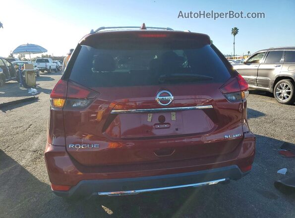 5N1AT2MV1KC770105 2019 NISSAN ROGUE Red 