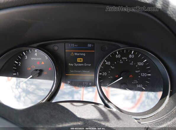 5N1AT2MV1LC715025 2020 NISSAN ROGUE Gray Հետևի նստատեղերի տեսք