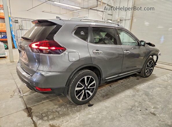5N1AT2MV1LC766007 2020 NISSAN ROGUE Gray Задня права чверть