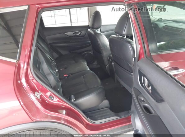 5N1AT2MV2GC741946 2016 NISSAN ROGUE Красный Вид наклейки с VIN-кодом