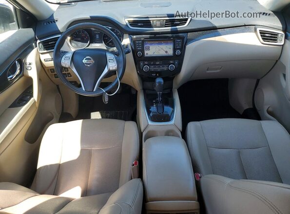5N1AT2MV2GC810523 2016 NISSAN ROGUE White Առջևի վահանակի տեսք