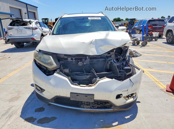 5N1AT2MV2GC810523 2016 NISSAN ROGUE White Դիմացի տեսք