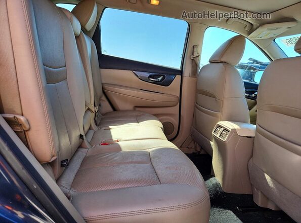 5N1AT2MV2GC838564 2016 NISSAN ROGUE Blue Vista interior trasera