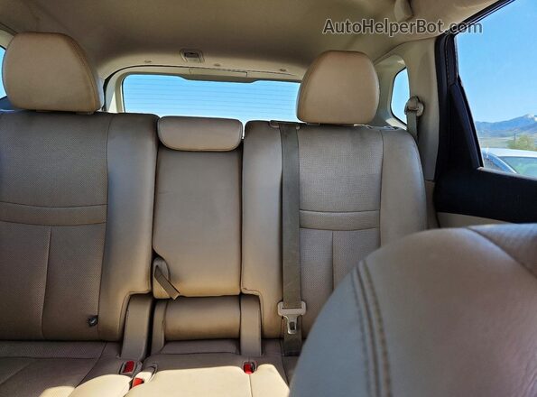5N1AT2MV2GC838564 2016 NISSAN ROGUE Blue Vista de los asientos traseros