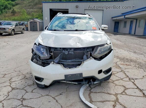 5N1AT2MV2GC842839 2016 NISSAN ROGUE White Դիմացի տեսք