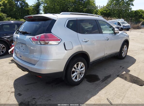 5N1AT2MV2GC920245 2016 NISSAN ROGUE Silver უკანა მარჯვენა