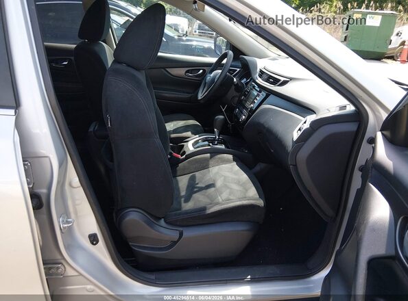 5N1AT2MV2GC920245 2016 NISSAN ROGUE Silver წინა სალონის ხედი