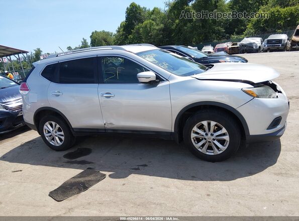 5N1AT2MV2GC920245 2016 NISSAN ROGUE Silver უკანა სალონის ხედი