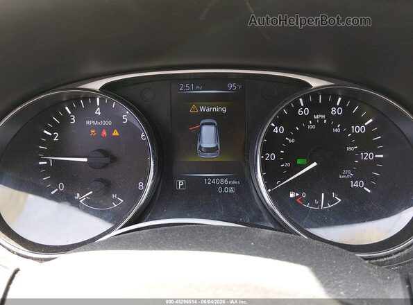 5N1AT2MV2GC920245 2016 NISSAN ROGUE Silver უკანა სავარძლების ხედი