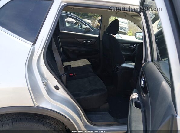 5N1AT2MV2GC920245 2016 NISSAN ROGUE Silver VIN კოდის სტიკერის ხედი