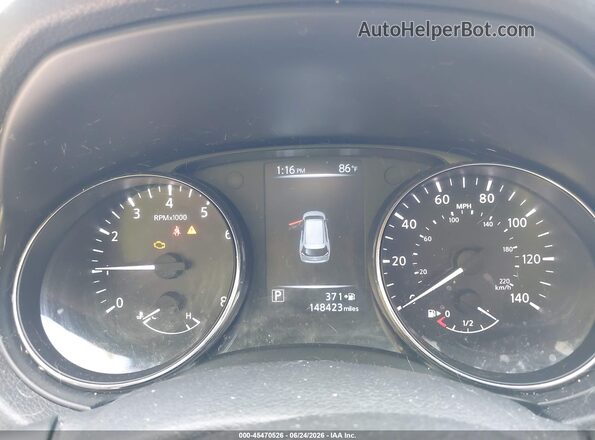 5N1AT2MV2HC743570 2017 NISSAN ROGUE White Vista de los asientos traseros