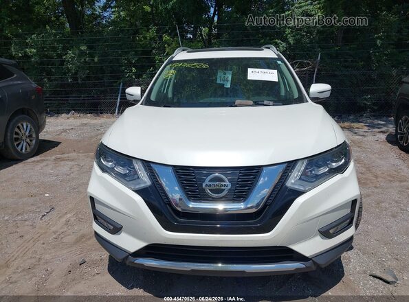 5N1AT2MV2HC743570 2017 NISSAN ROGUE White Vista del cuadro de instrumentos