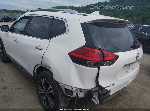 5N1AT2MV2HC761244 2017 NISSAN ROGUE White Tył lewy