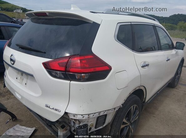 5N1AT2MV2HC761244 2017 NISSAN ROGUE White Tył prawy