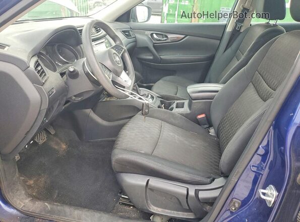 5N1AT2MV2HC799976 2017 NISSAN ROGUE Blue Սալոնի դիմացի տեսք