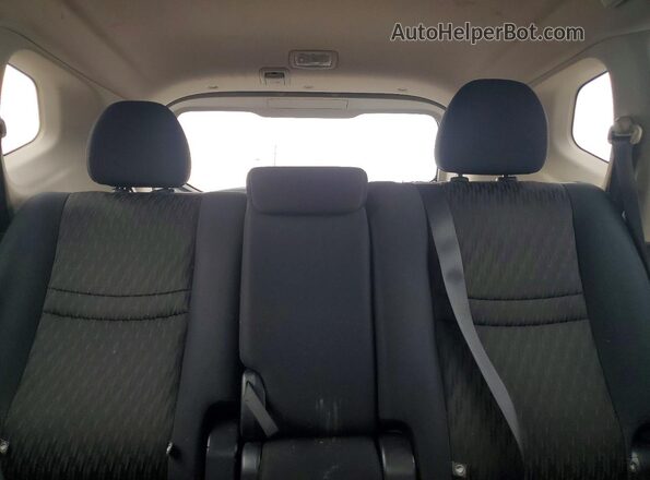 5N1AT2MV2HC799976 2017 NISSAN ROGUE Blue Հետևի նստատեղերի տեսք