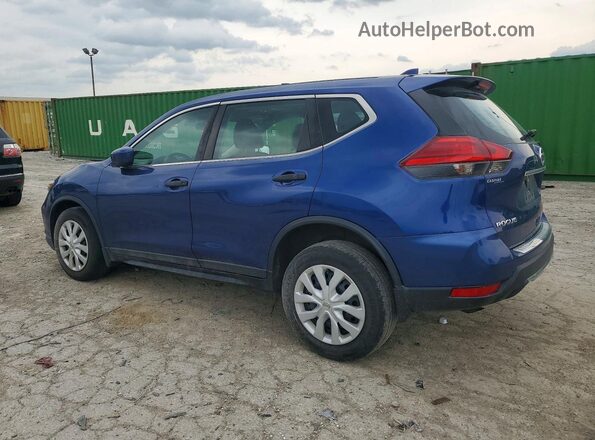 5N1AT2MV2HC799976 2017 NISSAN ROGUE Blue Հետևի ձախ