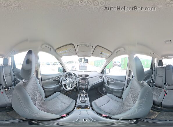 5N1AT2MV2HC799976 2017 NISSAN ROGUE Blue Սալոնի 360 աստիճան տեսք