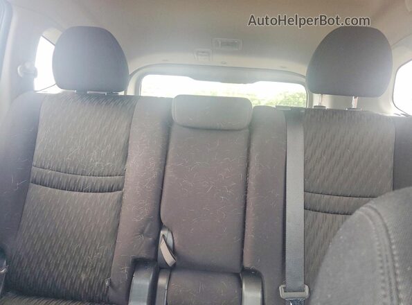 5N1AT2MV2HC829641 2017 NISSAN ROGUE Black Вид задніх сидінь