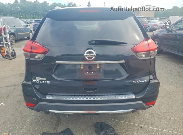 5N1AT2MV2HC829641 2017 NISSAN ROGUE Black Вид ззаду
