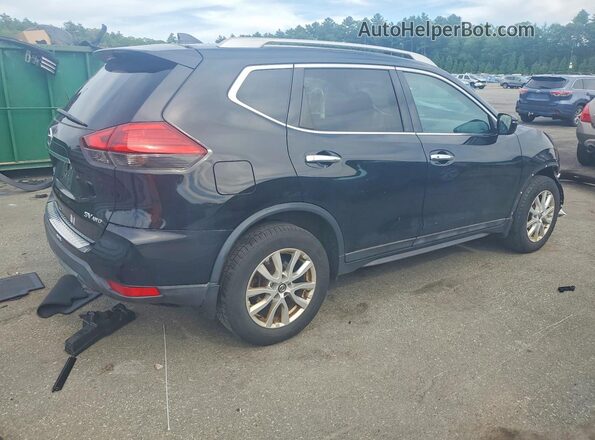 5N1AT2MV2HC829641 2017 NISSAN ROGUE Black Задня права чверть