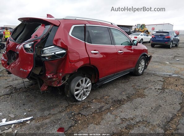5N1AT2MV2HC852255 2017 NISSAN ROGUE Red Trasero derecho