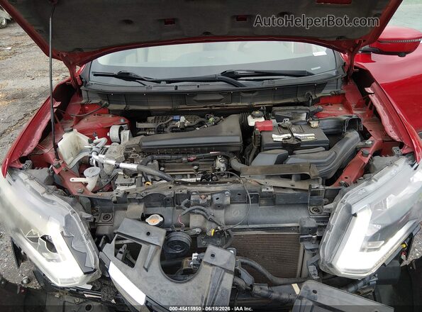 5N1AT2MV2HC852255 2017 NISSAN ROGUE Red Vista trasera
