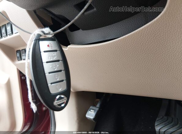 5N1AT2MV2HC852255 2017 NISSAN ROGUE Red Vista del salpicadero
