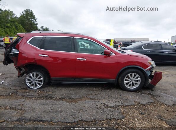 5N1AT2MV2HC852255 2017 NISSAN ROGUE Red Vista interior de 360 grados