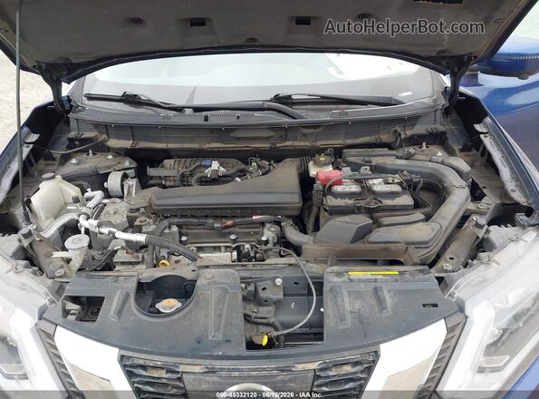 5N1AT2MV2HC871291 2017 NISSAN ROGUE Blue უკანა ხედი