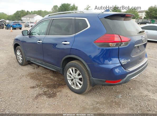 5N1AT2MV2HC871291 2017 NISSAN ROGUE Blue უკანა მარცხენა