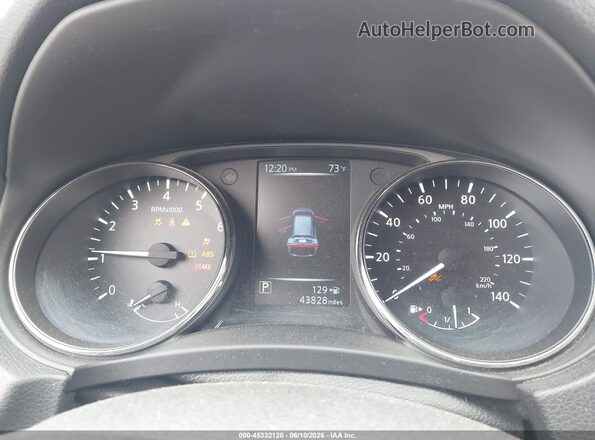 5N1AT2MV2HC871291 2017 NISSAN ROGUE Blue უკანა სავარძლების ხედი