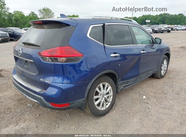 5N1AT2MV2HC871291 2017 NISSAN ROGUE Blue უკანა მარჯვენა
