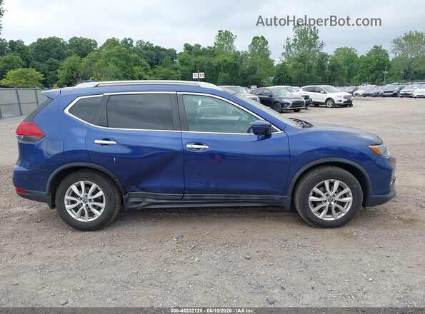 5N1AT2MV2HC871291 2017 NISSAN ROGUE Blue უკანა სალონის ხედი