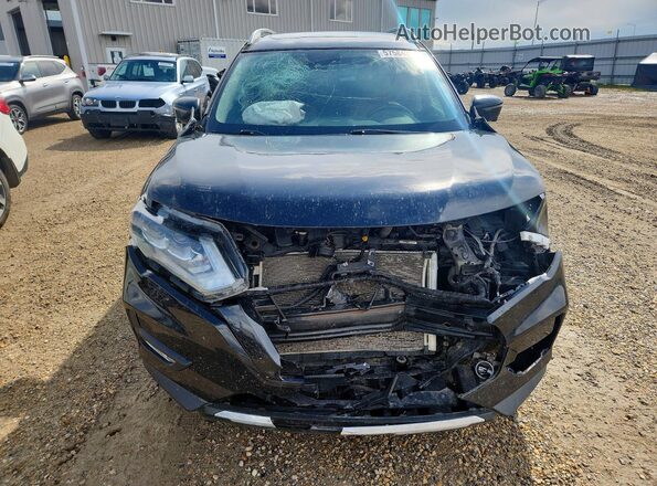 5N1AT2MV2HC879357 2017 NISSAN ROGUE Black Դիմացի տեսք
