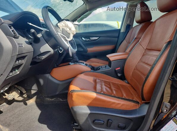 5N1AT2MV2HC879357 2017 NISSAN ROGUE Black Սալոնի դիմացի տեսք
