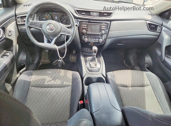 5N1AT2MV2HC887054 2017 NISSAN ROGUE Black Dashboard view