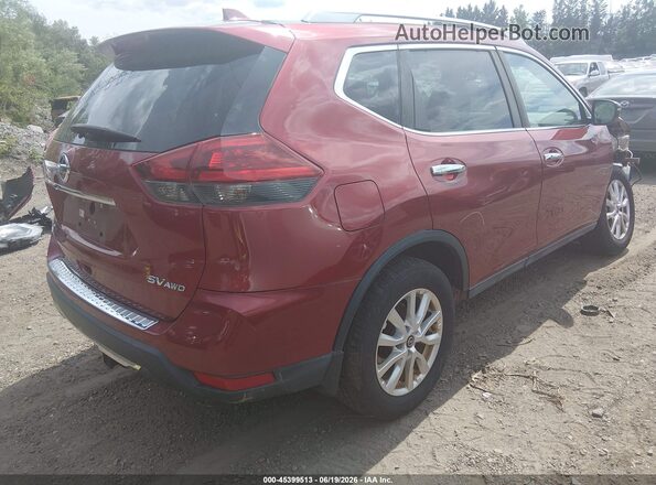 5N1AT2MV2JC710784 2018 NISSAN ROGUE Red Հետևի աջ