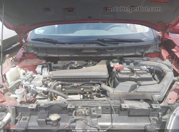 5N1AT2MV2JC710784 2018 NISSAN ROGUE Red Հետևի տեսք