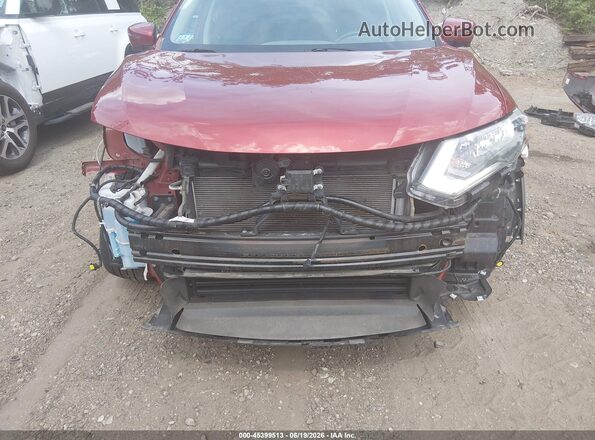 5N1AT2MV2JC710784 2018 NISSAN ROGUE Red Դիմացի տեսք